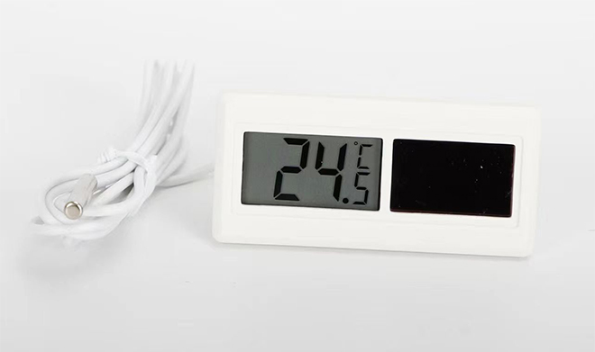 Proses Tenaga surya Thermometer Produksi